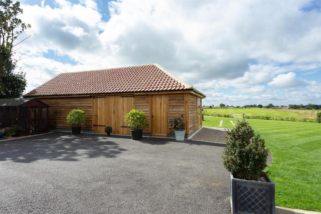 Barn with Garage &amp; Garden Studio