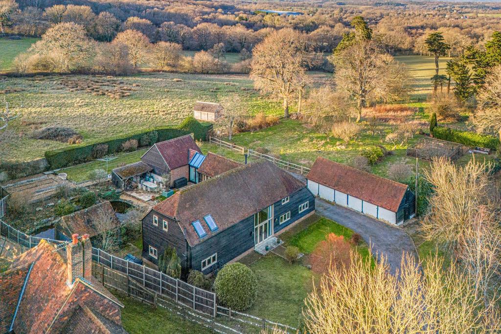 Five Oaks Road, Slinfold, RH13 3 bed barn conversion for sale £1,750,000