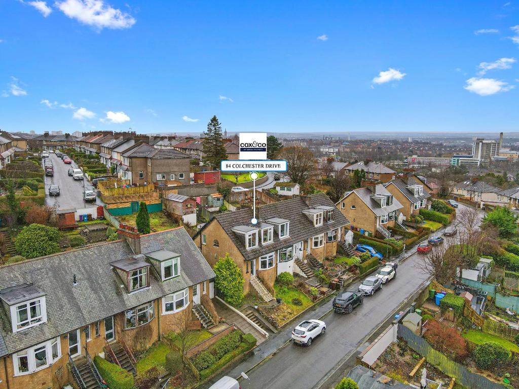 Colchester Drive, Kelvindale, Glasgow, G12 3 bed end of terrace house