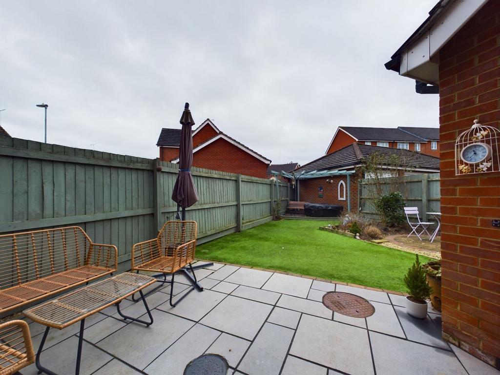 Rear garden