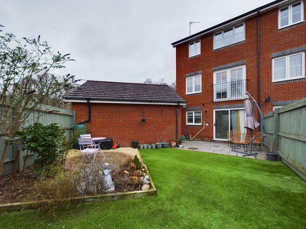 Rear garden