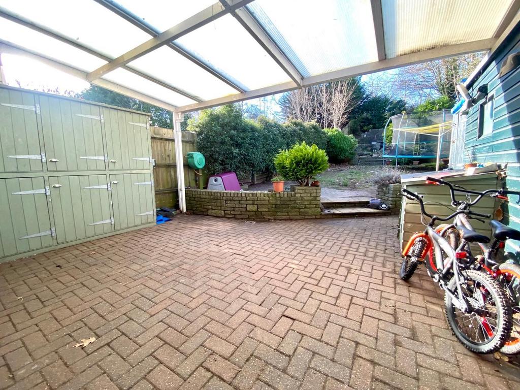 Rear garden