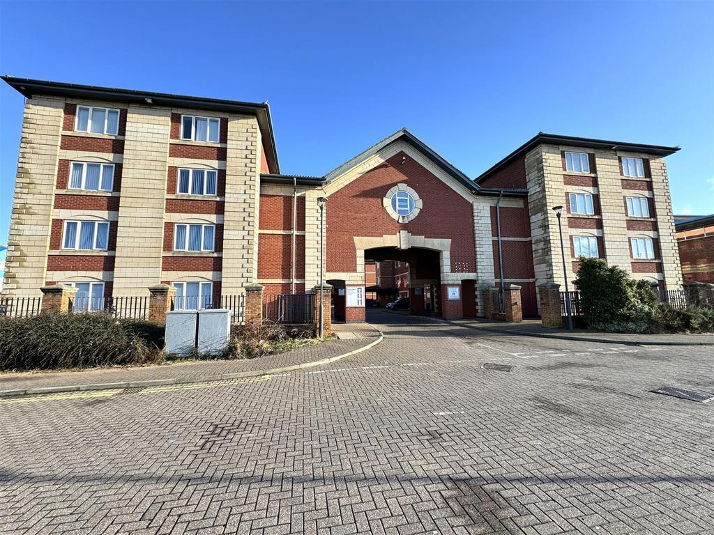 Entrance to flats