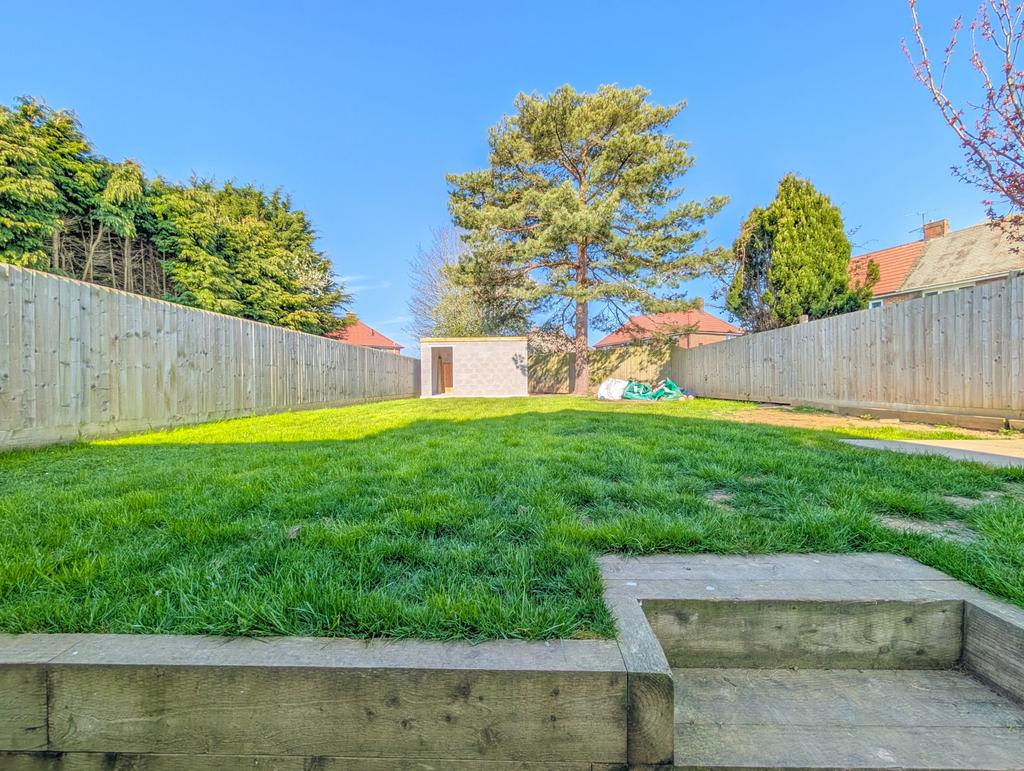 Rear garden