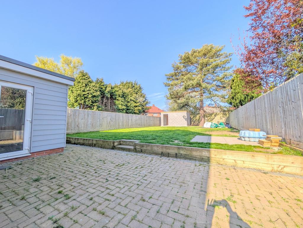Rear garden