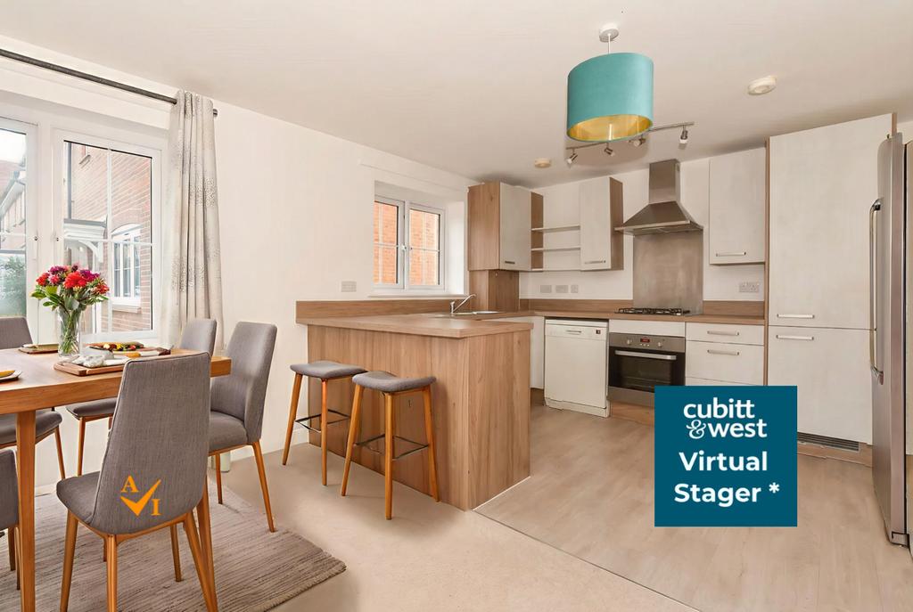 Kitchen/Dining/Lounge (Contemporary Style)