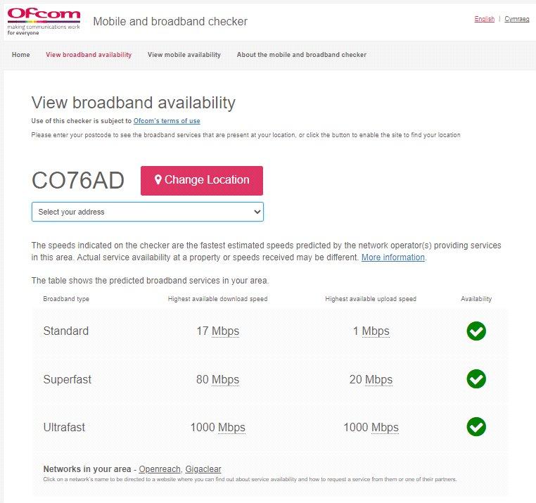 Broadband Check