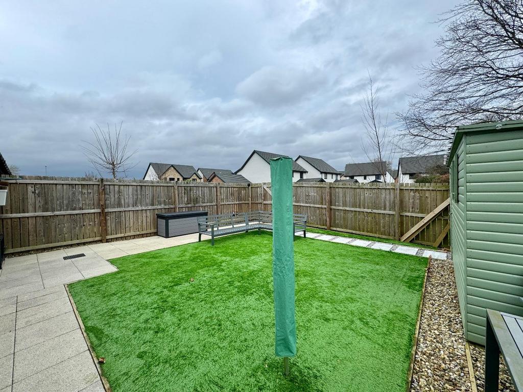 Rear garden
