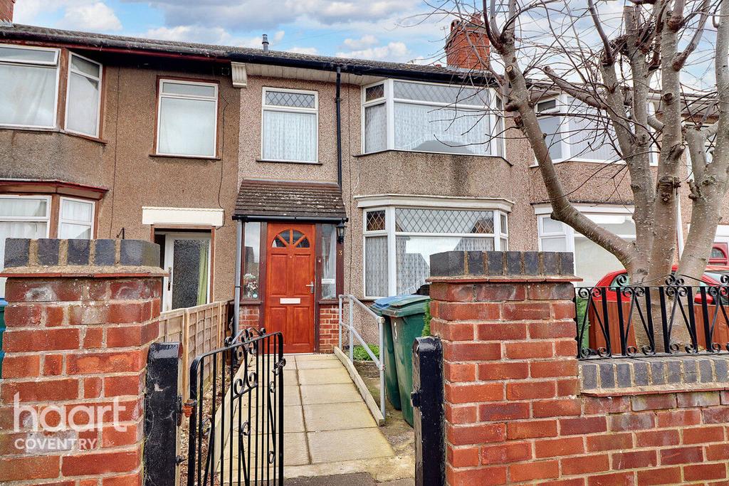 Dennis Road Coventry 3 bed terraced house for sale £190 000