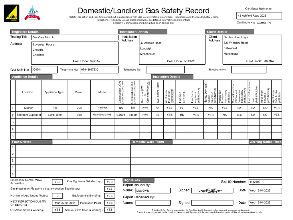 EPC Certificate