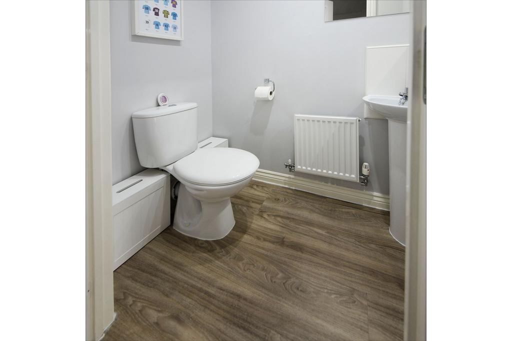Downstairs wc