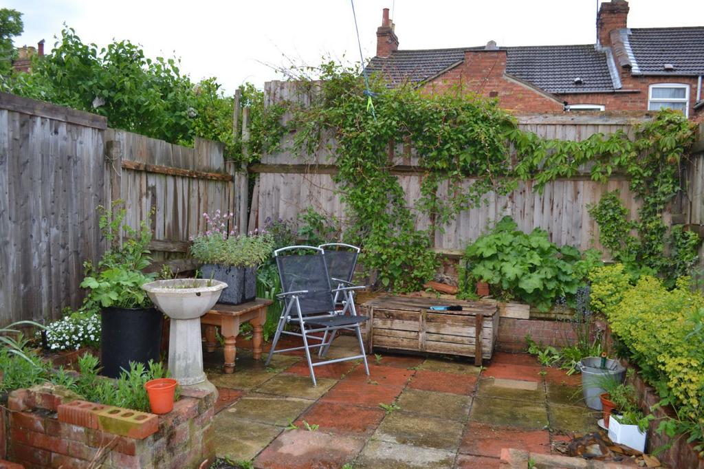 Rear garden