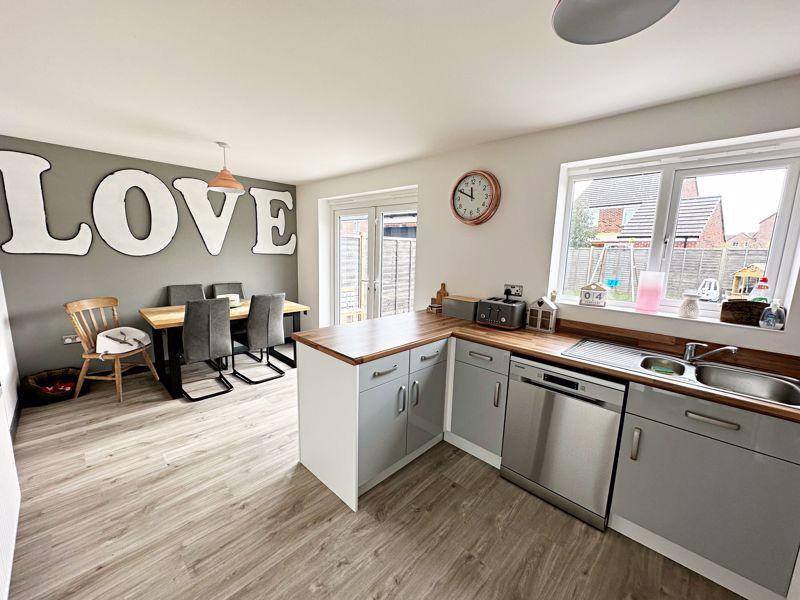 Kitchen into dining