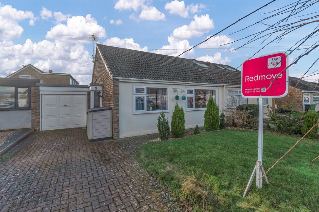 The Limes, Stockton on the Forest... 2 bed semi-detached bungalow - £ ...