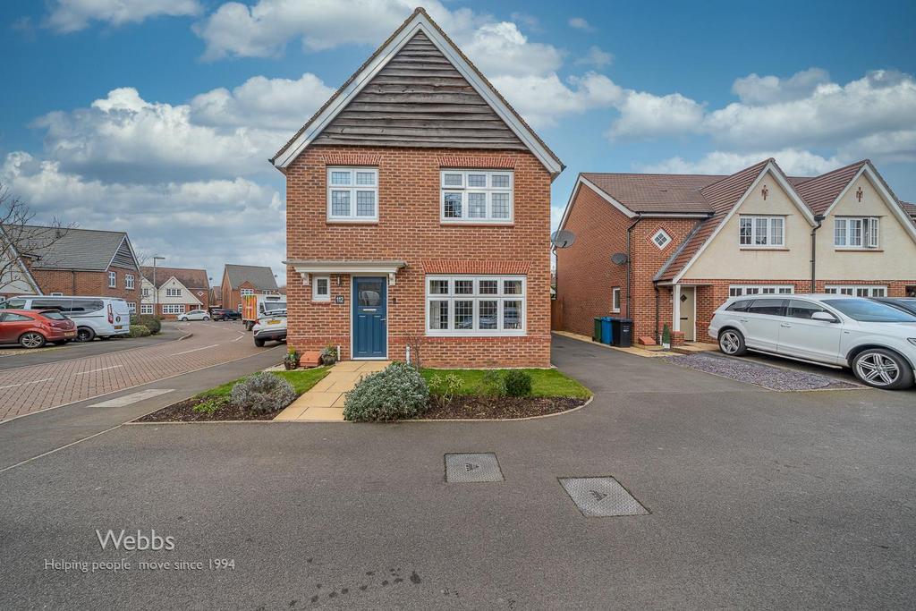 Close, Churchbridge, Cannock WS11 3 bed detached house for sale