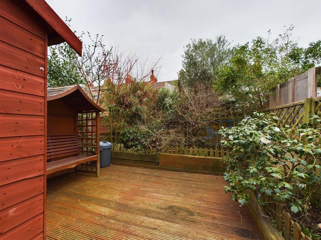Rear garden