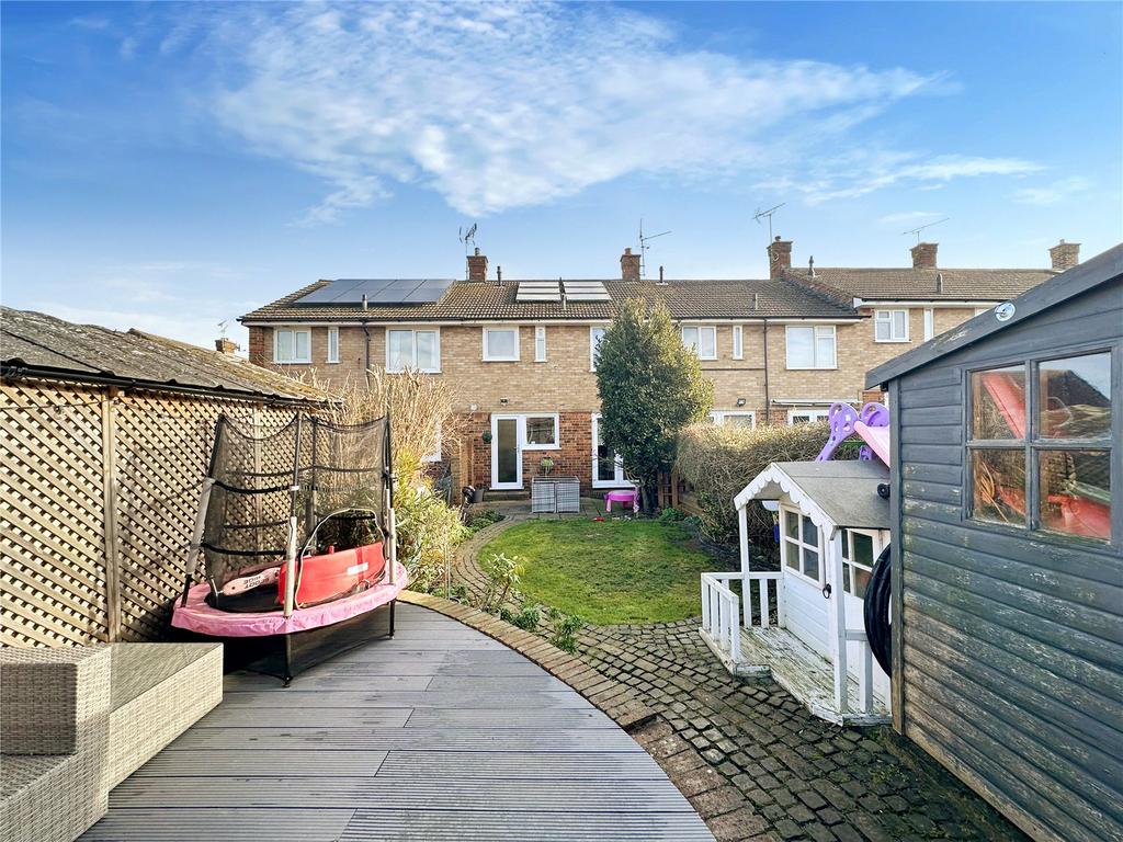 Kenilworth Gardens, Gillingham, Kent... 3 bed terraced house for sale