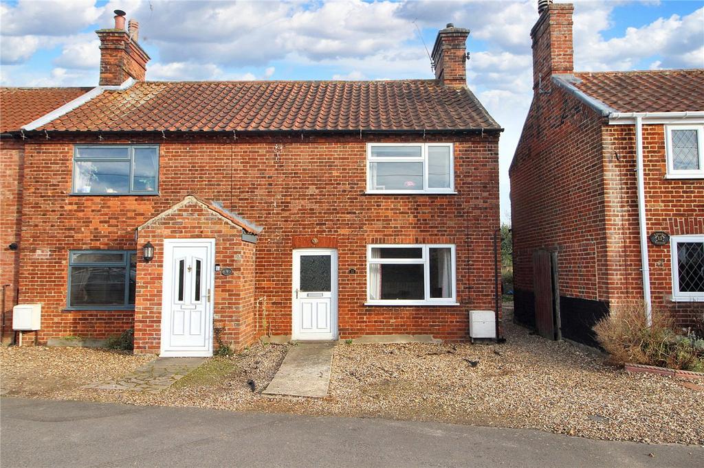 School Lane, Rockland St. Mary, Norwich, Norfolk, NR14 3 bed semi