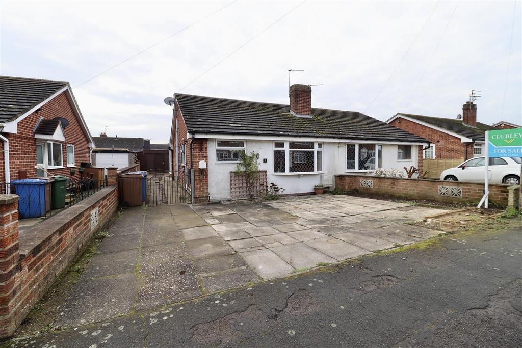 Chestnut Crescent... 2 bed semi-detached bungalow - £150,000