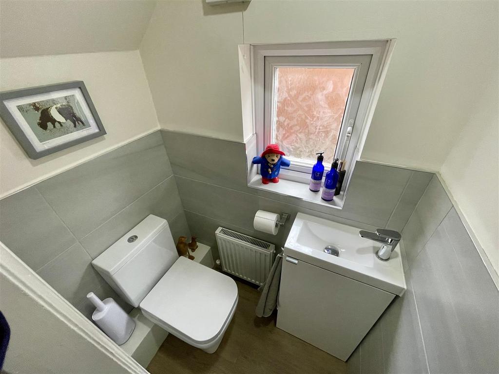 Downstairs cloakroom