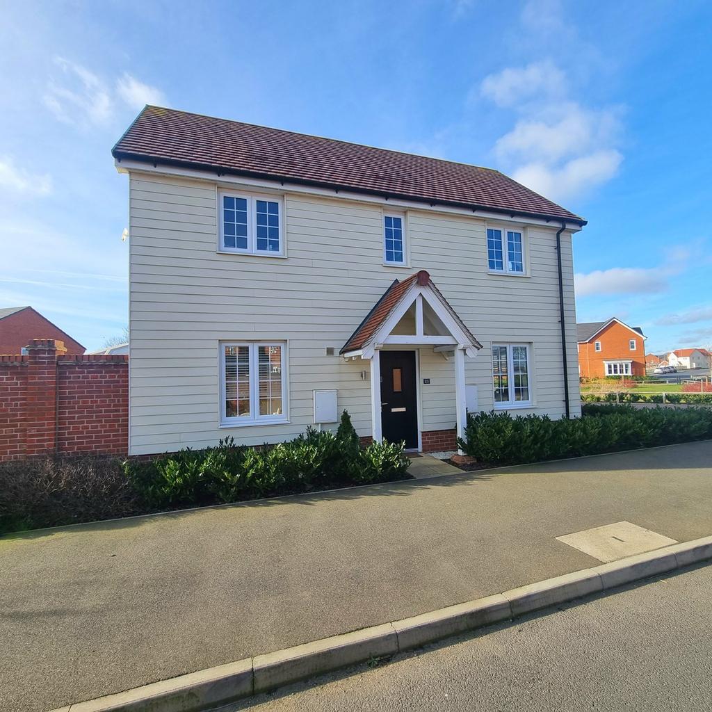 Oxlip Way, Stowupland, Stowmarket, IP14 3 bed semidetached house for
