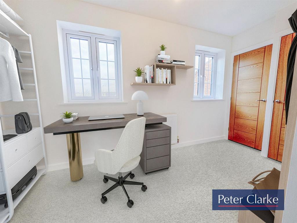 Dressing room/home office