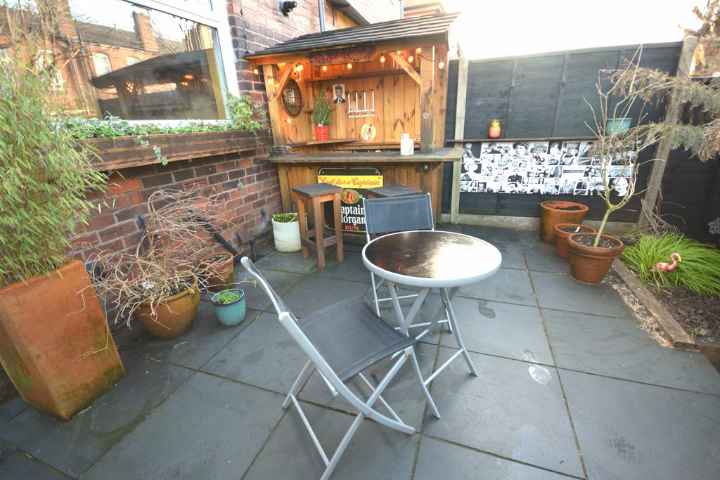 Rear garden