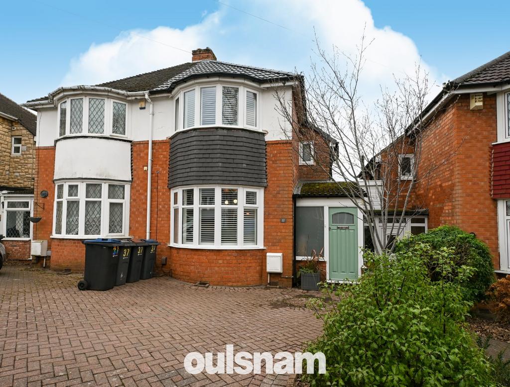 Durley Dean Road, Selly Oak, Birmingham, B29 3 bed semidetached house