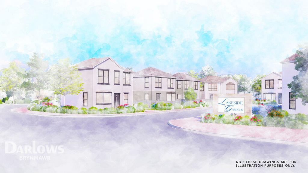 Lakeside Gardens, Brynmawr Land for sale £127,500