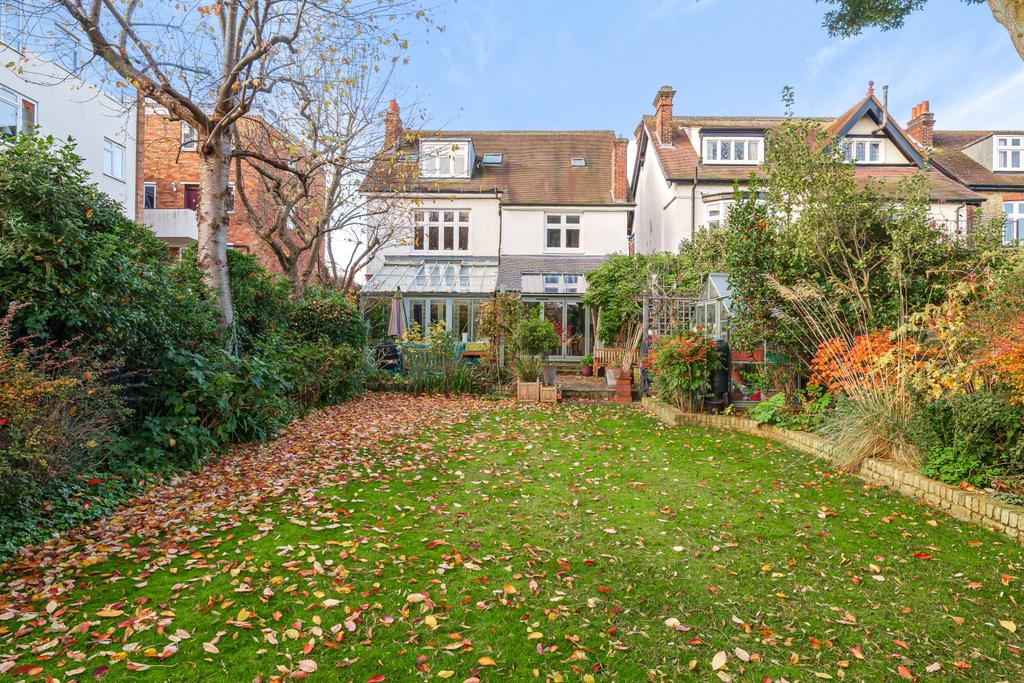 Rear of house