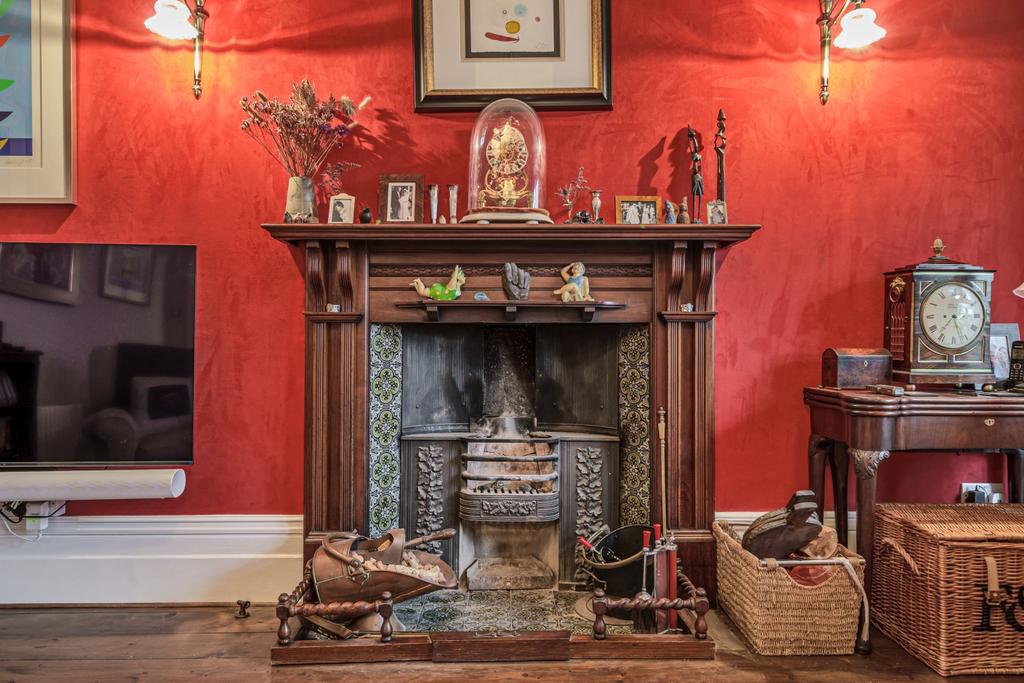 Fireplace detail