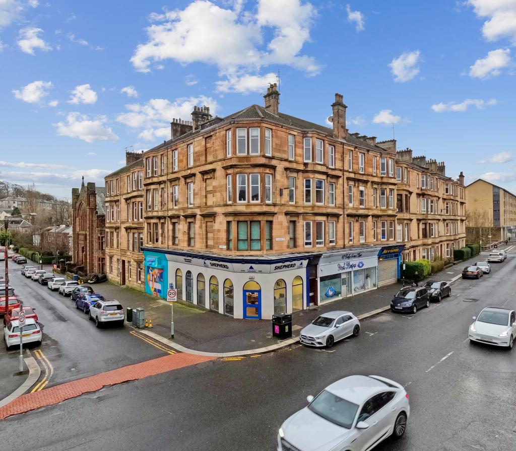 Kilmarnock Road, Flat 1/1, Shawlands, Glasgow, G43 1TX 1 bed flat for