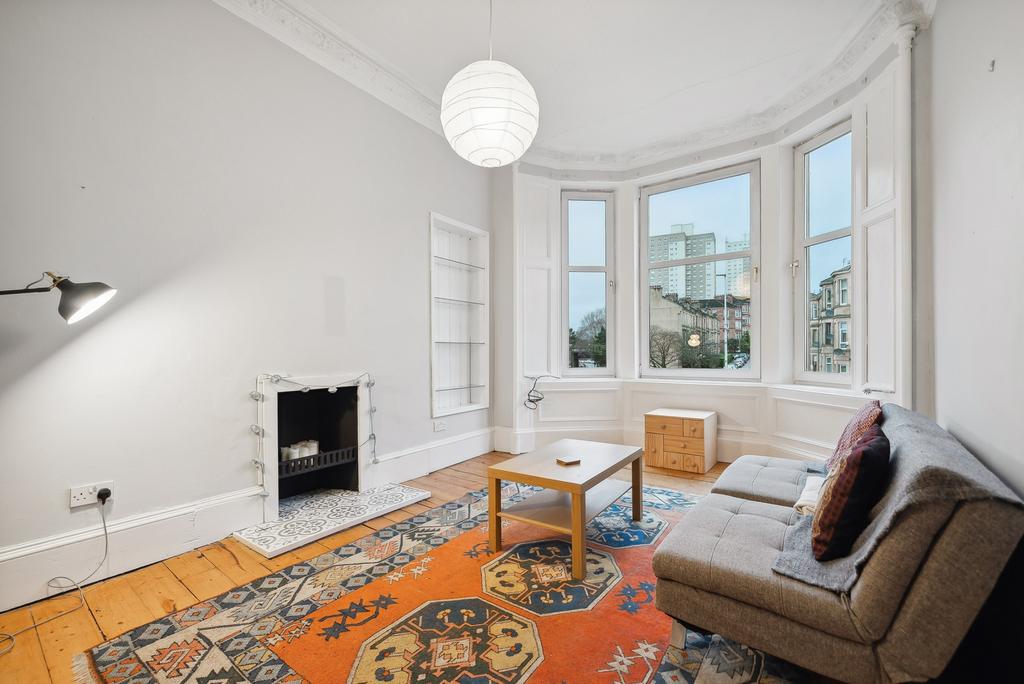 Kilmarnock Road, Flat 1/1, Shawlands, Glasgow, G43 1TX 1 bed flat for