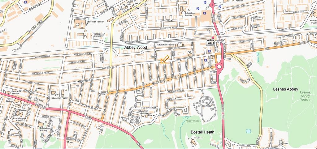 Abbey Wood Map