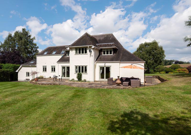 Rear of property