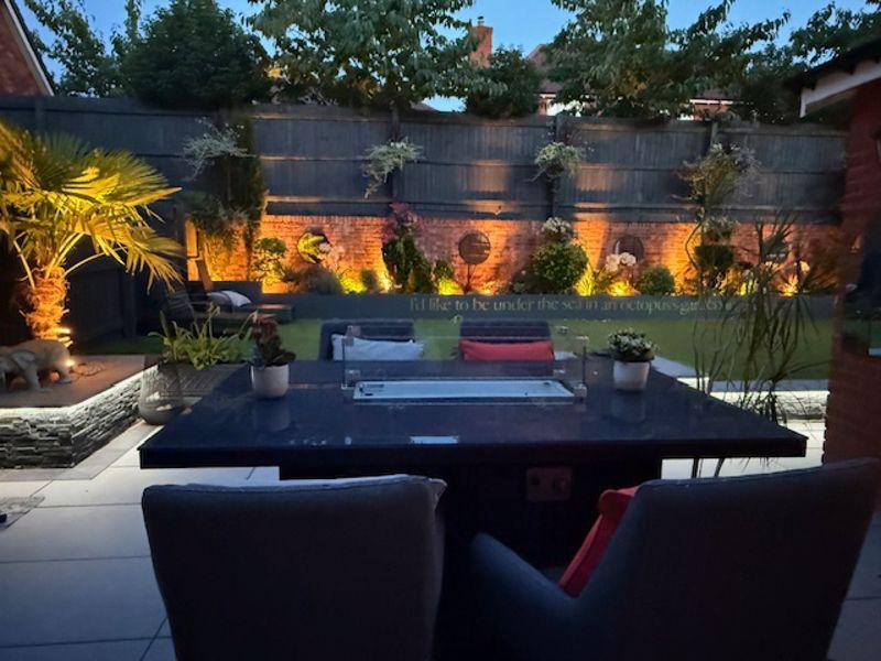 Garden dusk