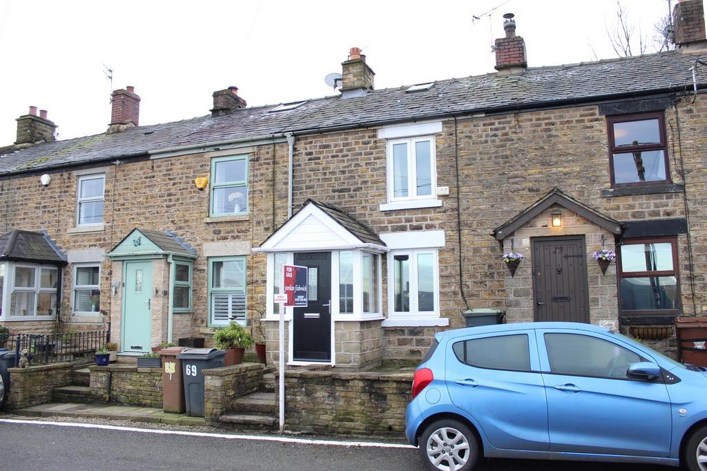 Marple Road, Chisworth, Glossop 2 bed terraced house for sale £245,000