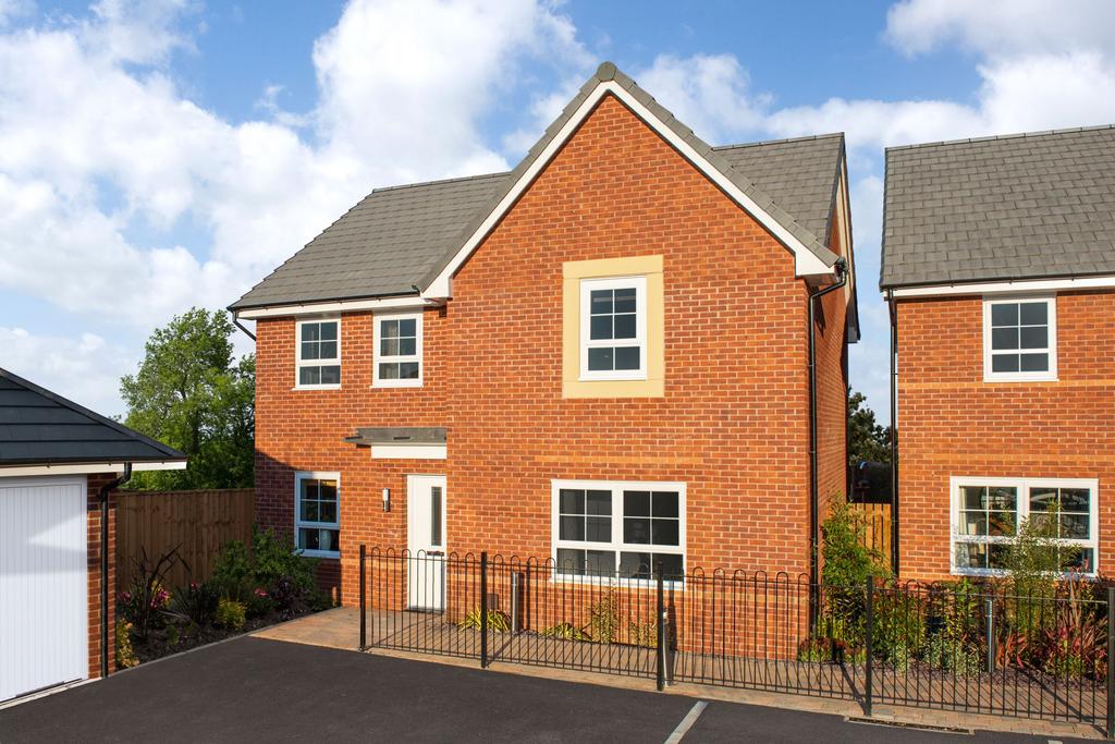 Outside view of Torne Farm Radleigh Show Home