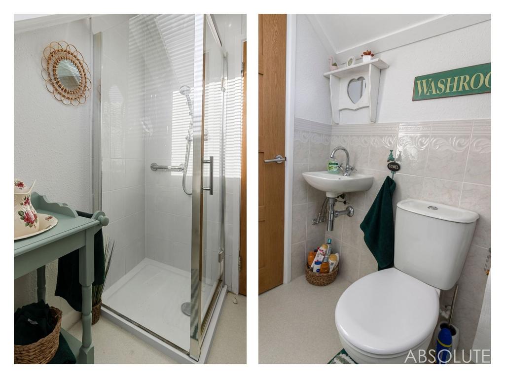 En suite shower room