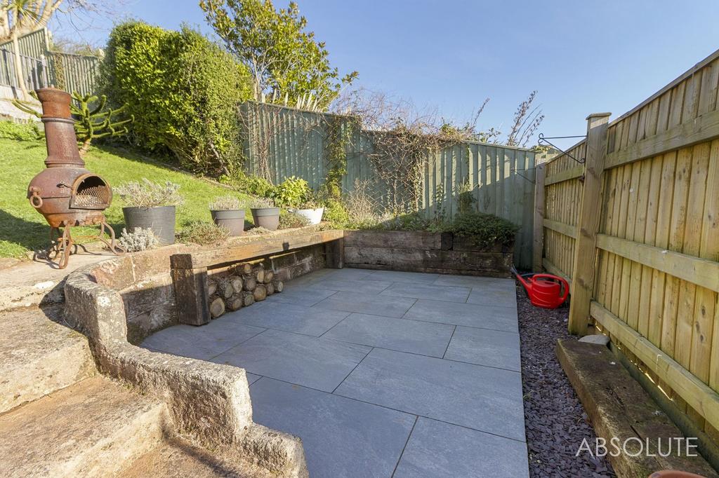 Upper patio