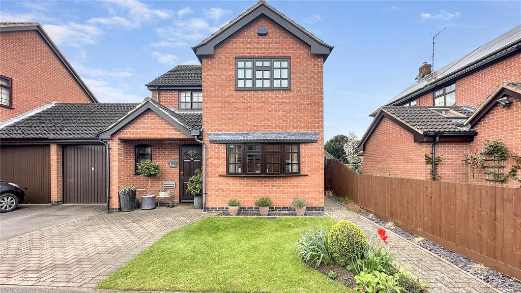 Brook House Close, Rearsby... 3 bed detached house for sale £425,000