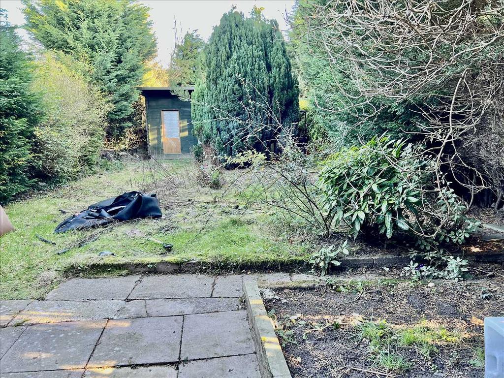 Rear garden