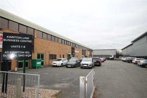 Industrial unit for sale, Sutton, Surrey SM3
