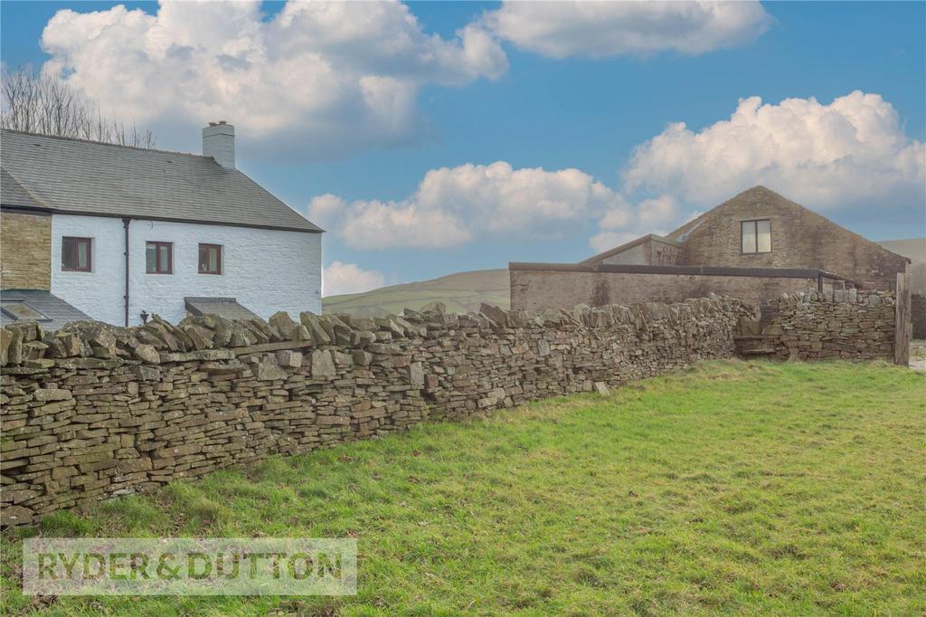 Farmhouse From Field