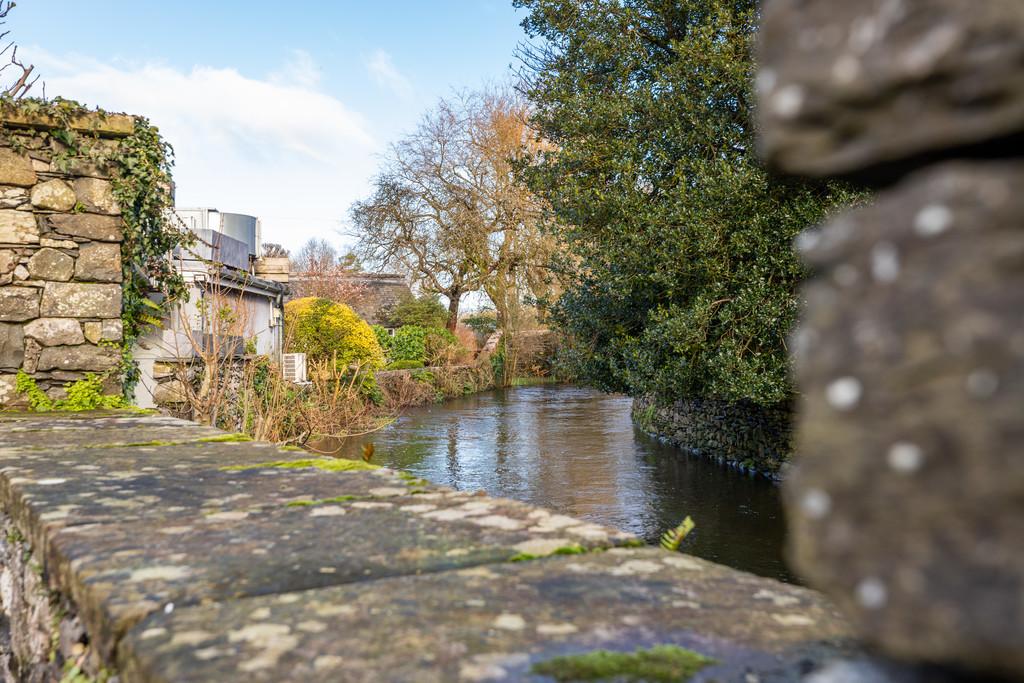 River Eea from Courtyard