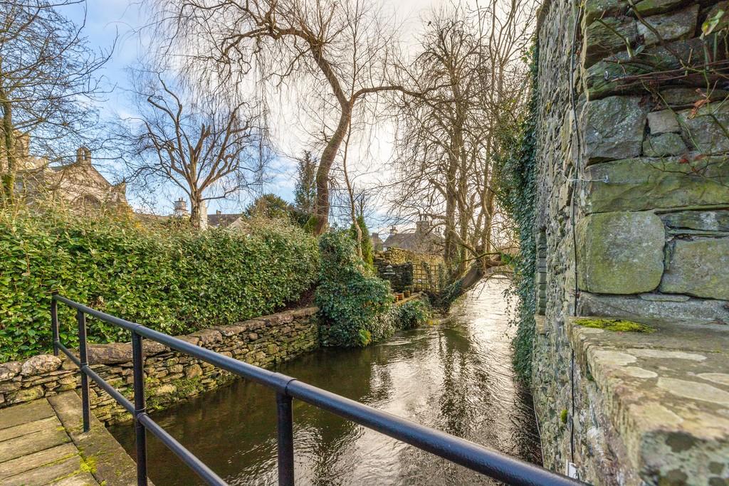 View of River Eea from Courtyard