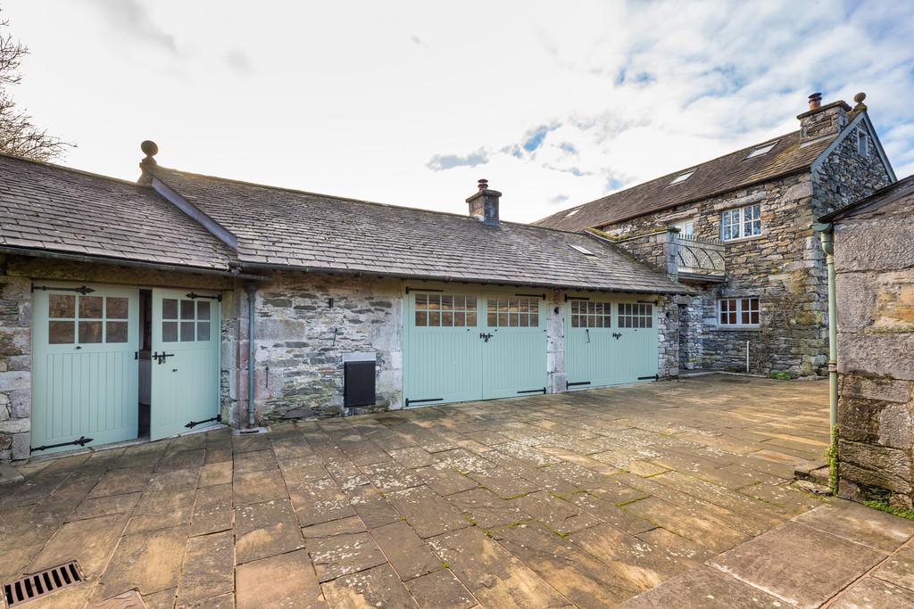 Courtyard and Garages