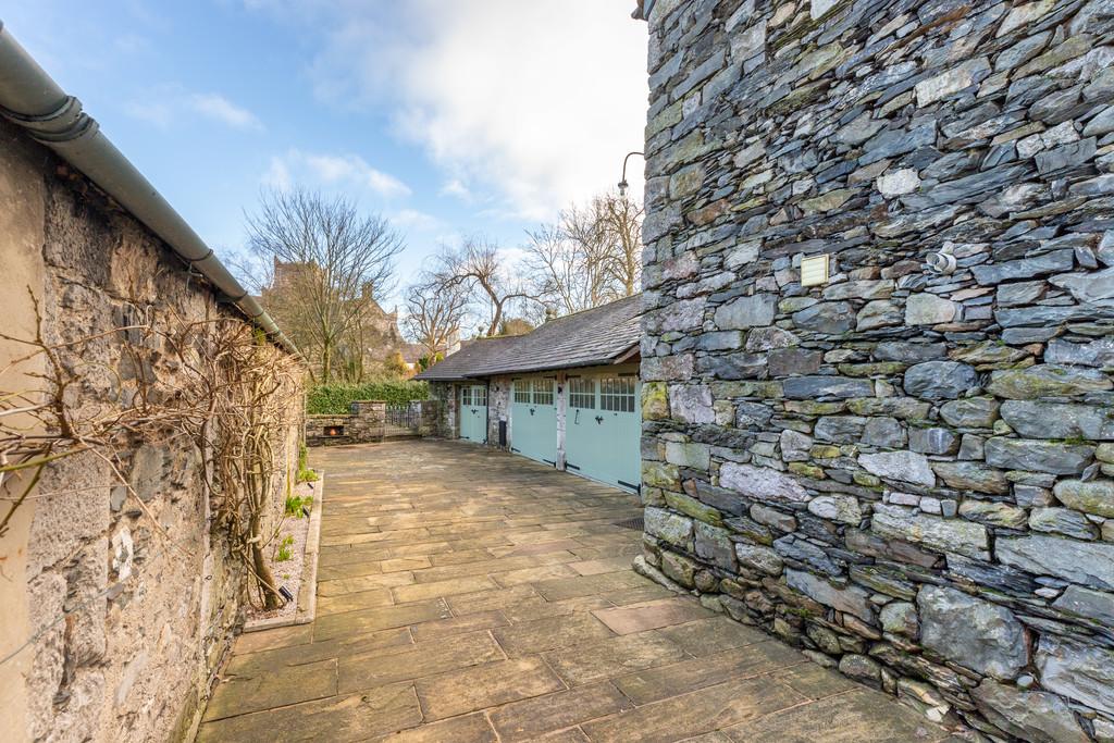 Courtyard and Garages