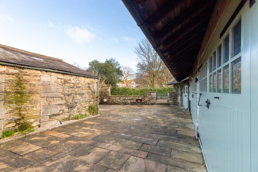 Courtyard and Garages