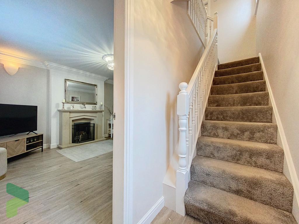 Stairs through to Lounge
